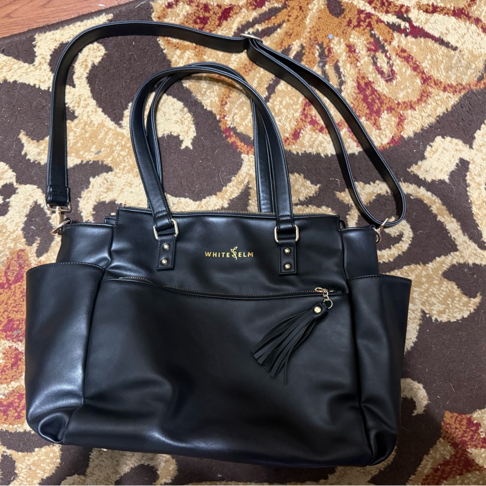 Black Women's Tote Bag